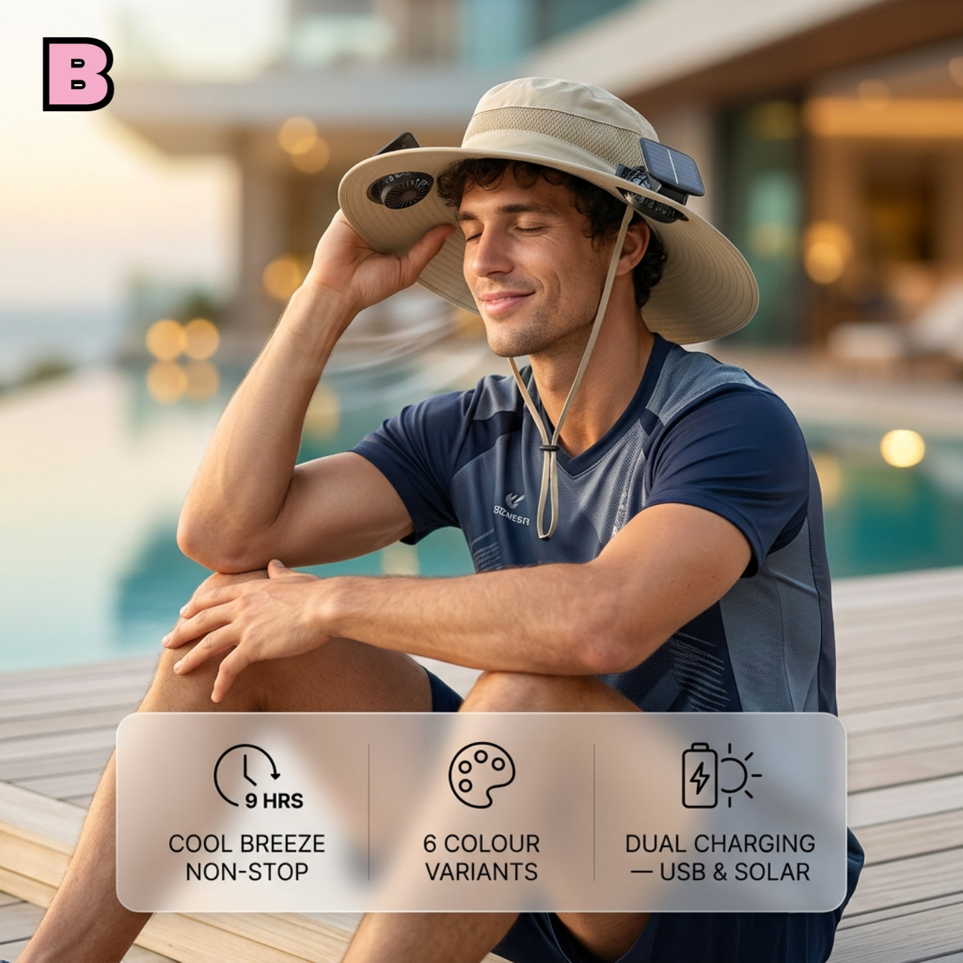 BBQ & Outdoor Cooling Hat