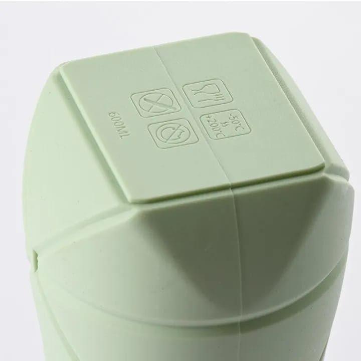 3PCS Foldable Silicone Water Bottles (600ML)