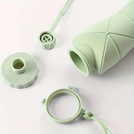 3PCS Foldable Silicone Water Bottles (600ML)
