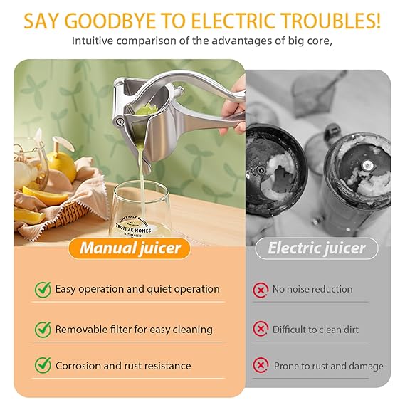 Portable Lemon Squeezer & Juice Extractor