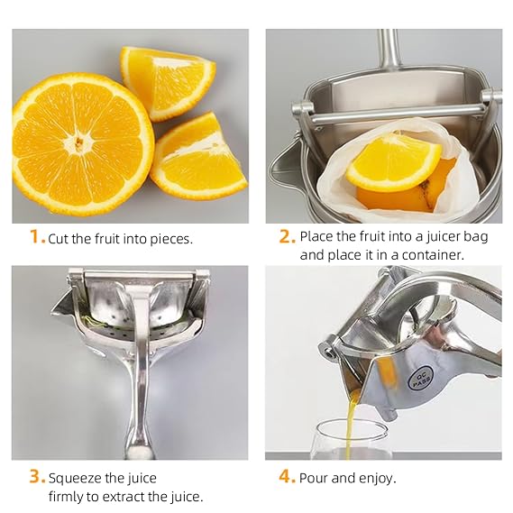 Portable Lemon Squeezer & Juice Extractor