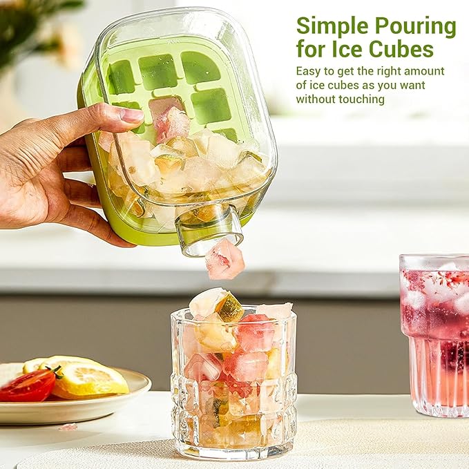 2-in-1 Ice Cube Bottle & Water Bottle