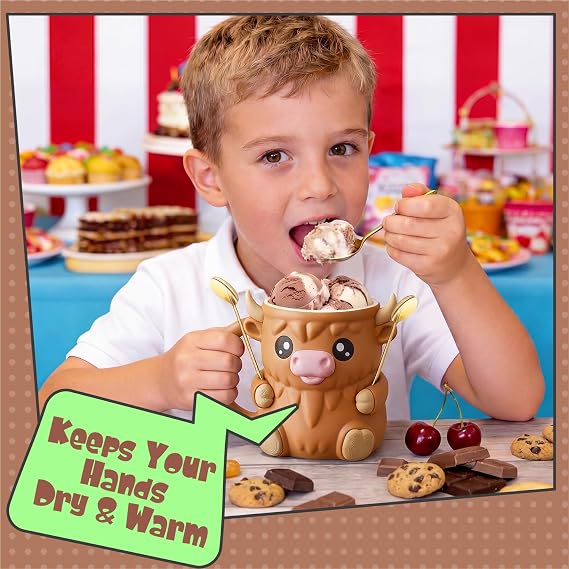 Cow Ice Cream Pint Holder
