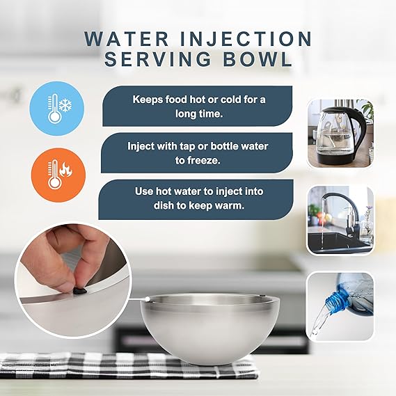 Temperature-Control Serving Bowl