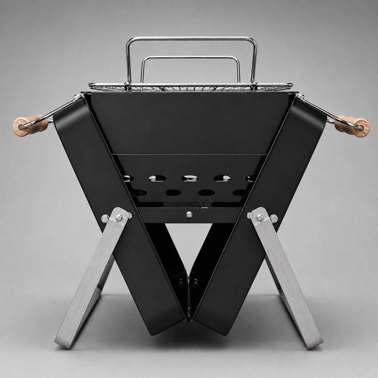 Grillent™ Travel Charcoal Grill